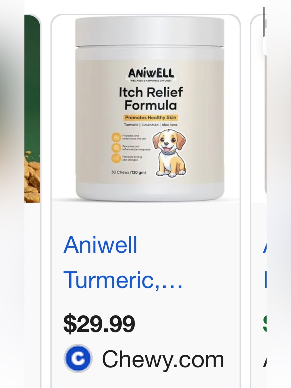 Feline Itch Relief - White